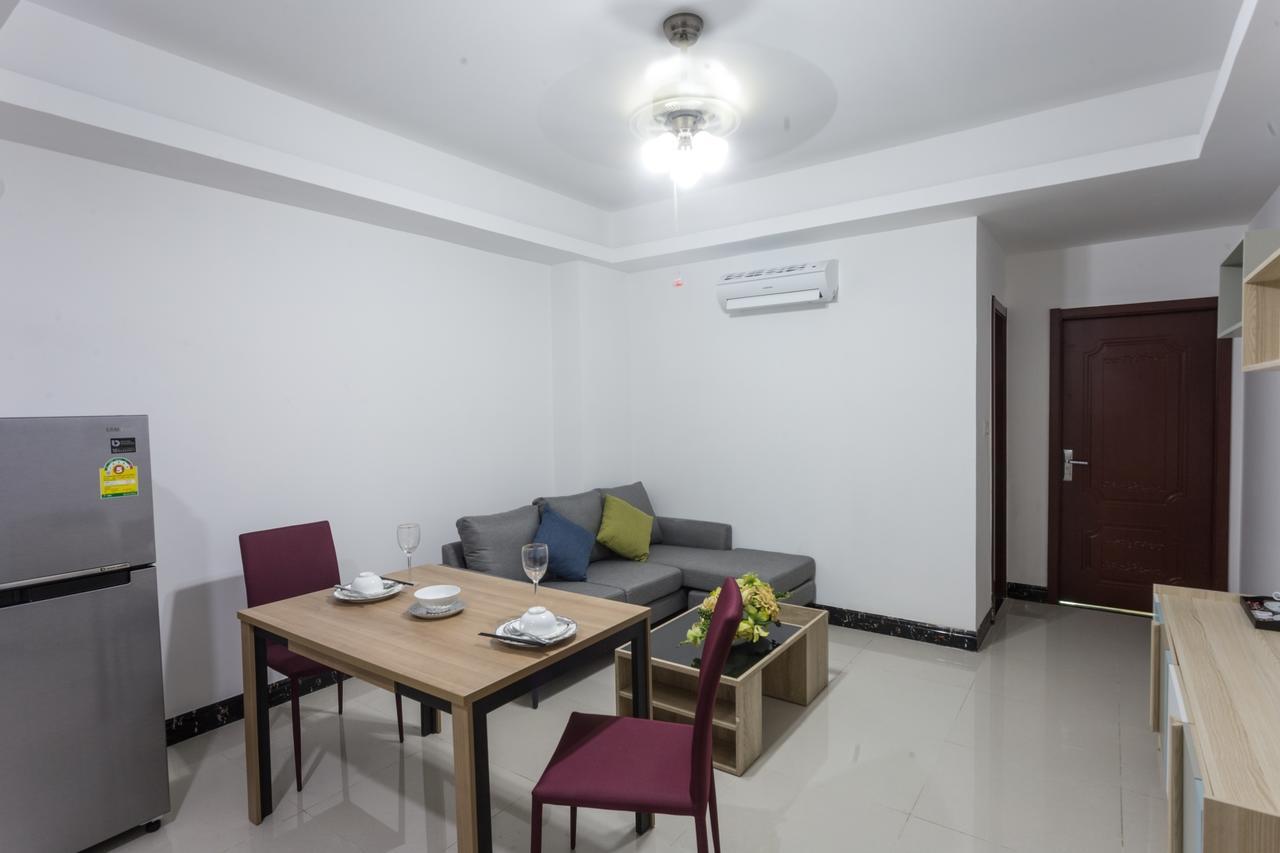 钻石名邸 Diamond One Hotel And Serviced Apartment Phnom Penh Bagian luar foto